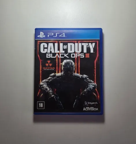 Jogo Call of Duty Black Ops III PS4 Mídia Física - Completo com Encarte