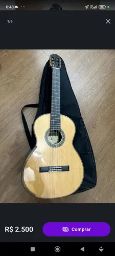 Violão Samuel Carvalho TS8