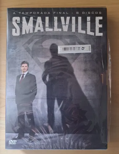 DVDs Smalville Temporada Final 6 discos originais DC Comics 