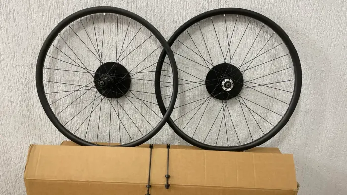 Roda Bicicleta GTA Aro 29 e 700 Rolamentada Par Completo Com Blocagem Alumínio
