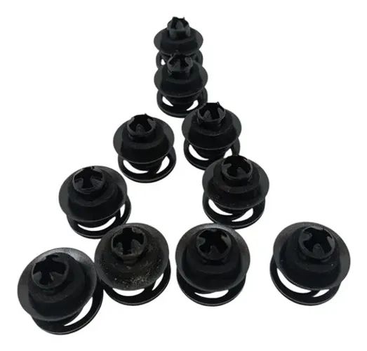Kit 10 Grampos Fixação Porta Volkswagen New Beetle 2009 2010
