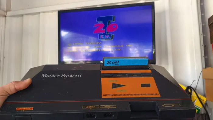 Sega master system com Alex kidd na memória funcionando perfeitamente só o console
