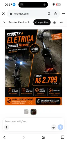 Scooter elétrica
