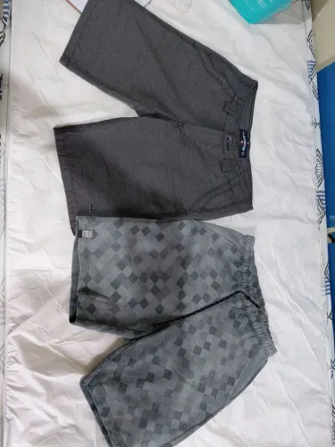 Bermudas jeans/moleton