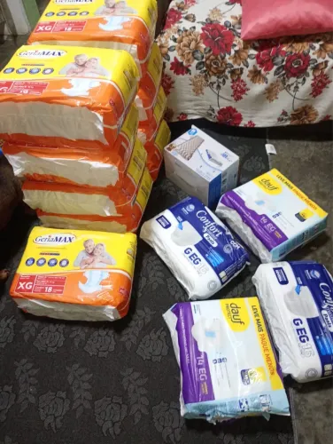 Pacote de fraldas geriátricas