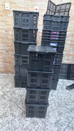 CAIXAS ORGANIZADORAS COM TAMPA