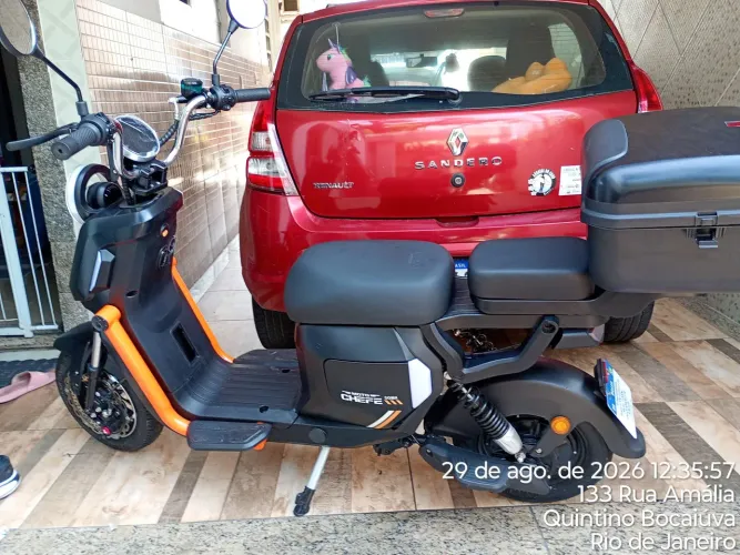 Moto elétrica soma com um mês de uso