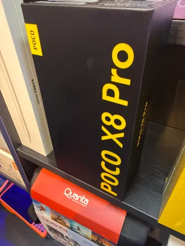 CELULAR POCO X8 PRO 5G 512/12RAM NOVO LACRADO COM GARANTIA