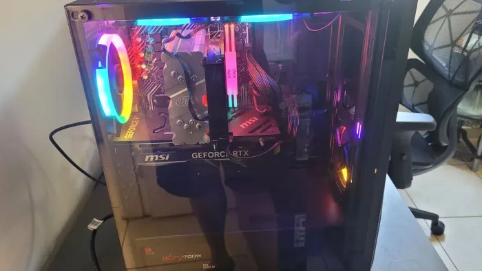PC Gamer RTX 4070 + i7 11700K + NVMe 512gb