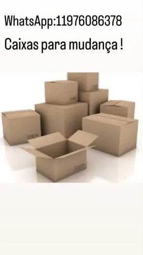 Caixas de papelão