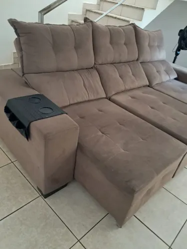 Sofá retrátil 3 lugares