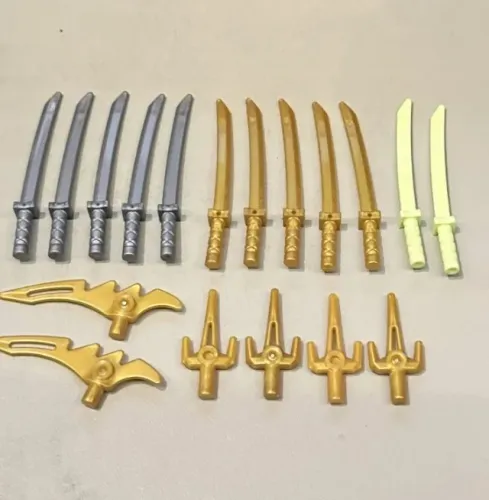 Acessórios lego originais da série ninjago