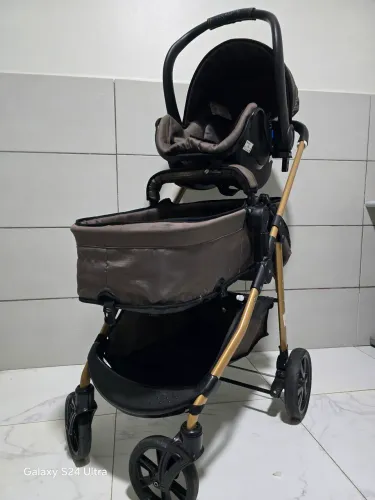 Carrinho Extreme Galzerano (Carrinho, Moisés e bebê conforto)