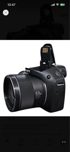 Câmera Sony Cyber Shot H400 63 X Zoom Compacta Seminova. (Usado)