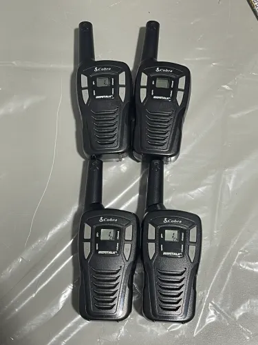 4 und Rádio Comunicador Walkie Talkie Cobra Cxt195 22 Canais