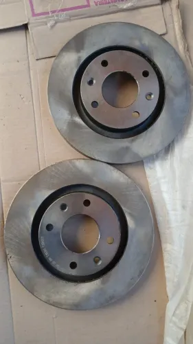 Par de disco de freio HF750 para PEUGEOT e CITROEN