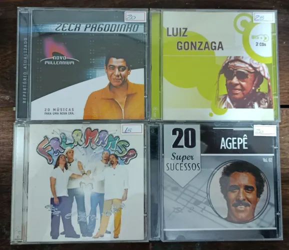 4 Super CD's por 80 Reais! PROMOÇÃO