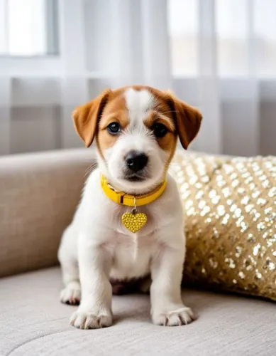 jack russell São cães animados.
