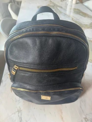 Mochila 100% couro LUZ DA LUA