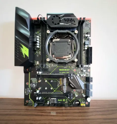 Kit Placa Mãe X99 Machinist Pro ( Processador Xeon 2696 V 3 -18 Núcleos )