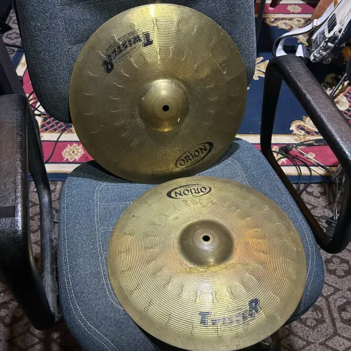 Pratos Hi Hat Orion Twist 14  (top+botton)