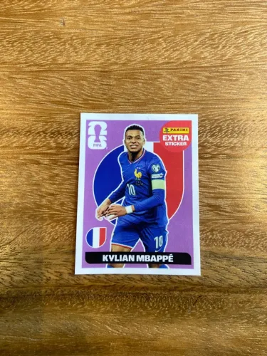 Figurinha da copa do mundo 2026, legend Kylian Mbappe