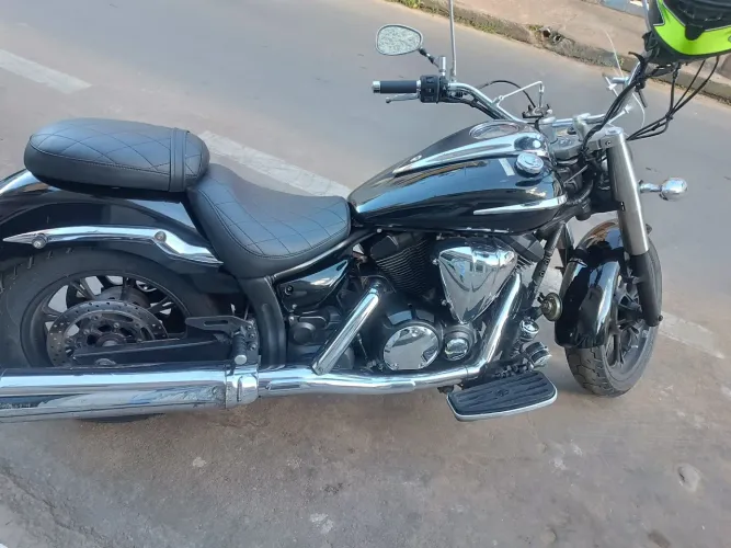 Yamaha XVS 950 Midnight Star (2009) - Completa p/ Viagem + Pneus Novos