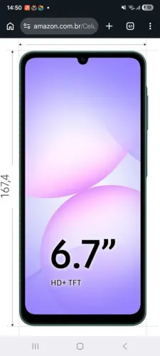 Celular com 4 dias de uso novo 