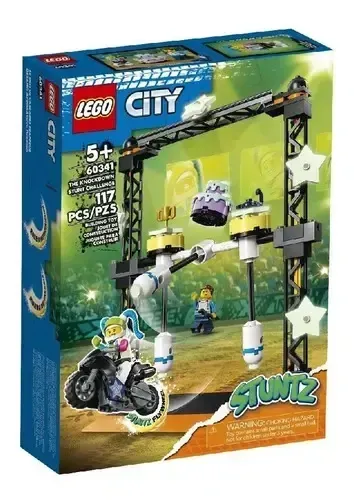 Lego City 60341 Stuntz O Desafio De Acrobacias Chocante 117 peças
