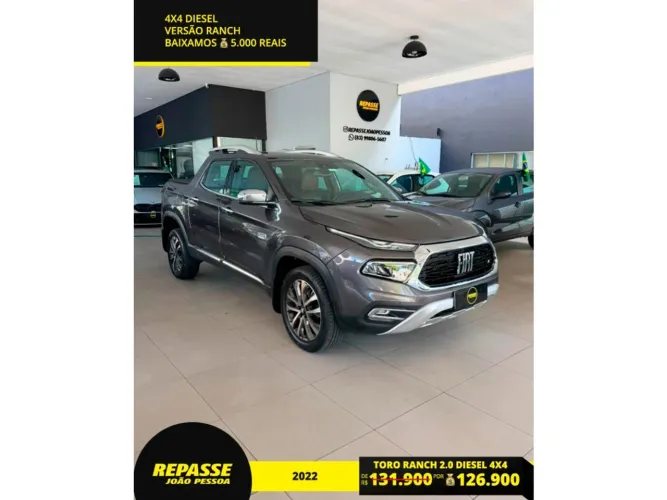 Fiat Toro Ranch 2.0 16V 4X4 Diesel Aut. 2022