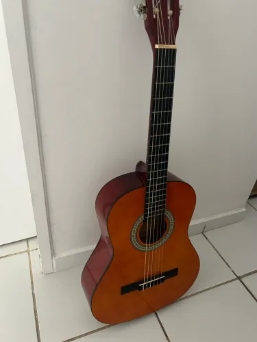 Violão Clássico Acústico + Capa - Excelente Estado
