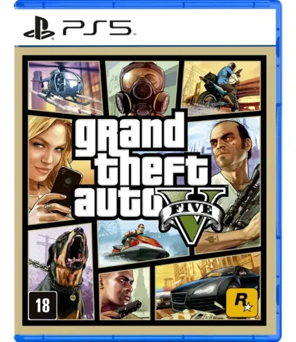 Grand Theft Auto V Gta 5 Ps5 Midia Fisica