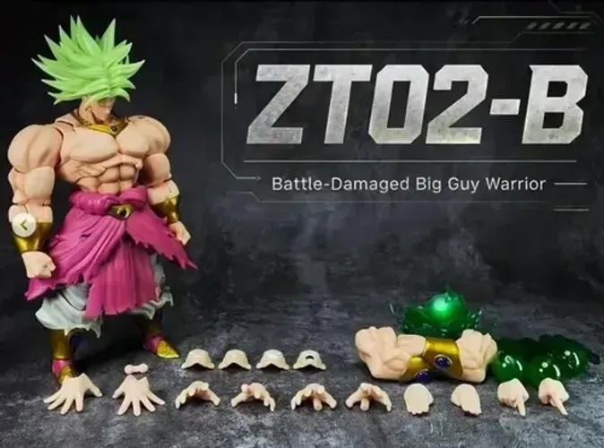 Broly Battle Damaged ZT02B - ZT Toys