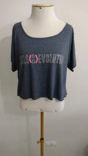 Blusa girs evolucion M cinza