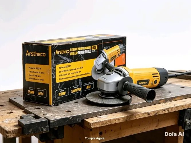 Lixadeira ou esmilhadeiras de 110 volts. Promoção do dia do trabalhador
