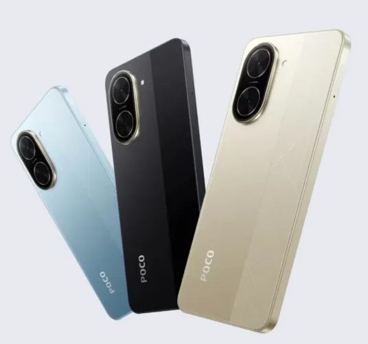 Xiaomi Poco C71 4G 64GB+3GB RAM, 128GB+4GB RAM, Processador UNISOC T7250