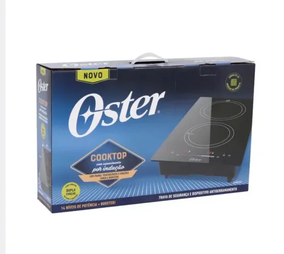 Cooktop 2 bocas Oster indução