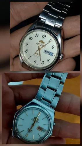 Vendendo 2 relógios, Oriente automático, aprovada d'água original 550