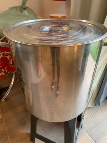 Panela caldeirão Inox 70 litros