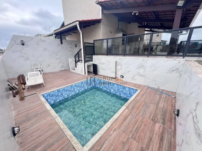 Cobertura com 2 dormitórios à venda, 95 m² por R$ 480.000,00 - Enseada - Guarujá/SP