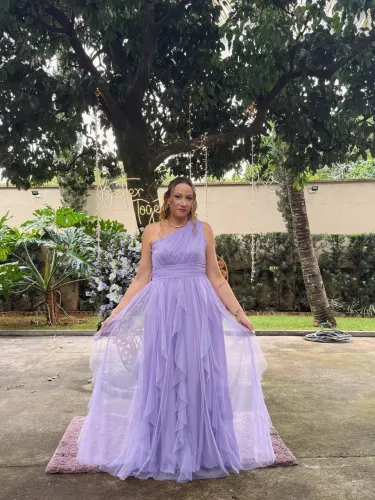 Vestido Lilás lavanda