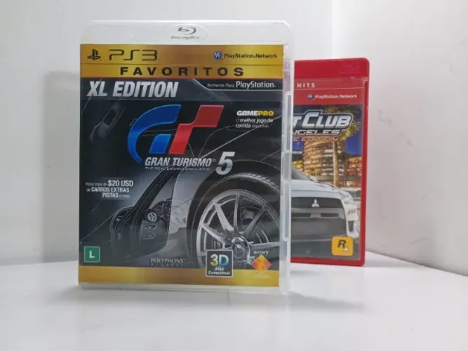 GRAN TURISMO 5 PS3 + MIDNIGHT CLUB PS3