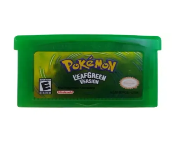 Jogo Gba Pokémon Leafgreen Version Gba - Novo Similar