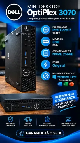 Lote com 2 mini desktop