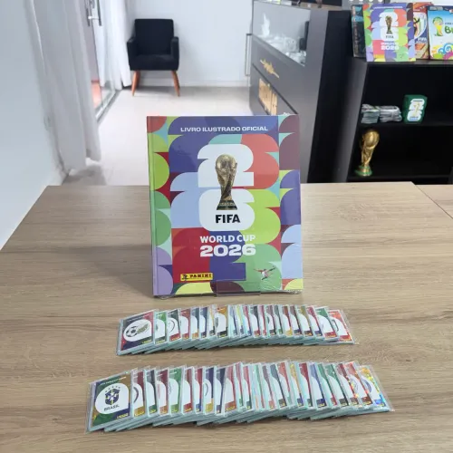 Álbum Completo Copa do Mundo 2026 Panini Original com 980 figurinhas + álbum brochura