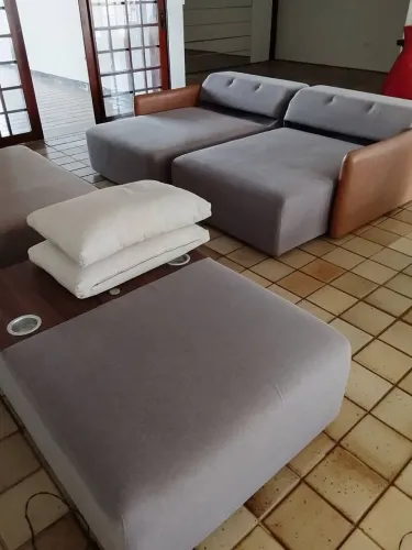 Limpeza profissional de estofados