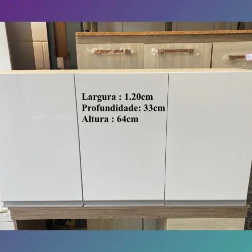 Armário aéreo 1.20cm - entregamos hoje