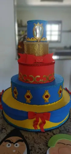 Lindo kit Branca de Neve Decoração Aniversário Festa