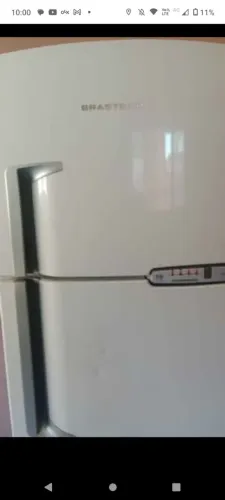 Geladeira Brastemp duplex Frost Fre painel digital gelando perfeitamente vendo entrego