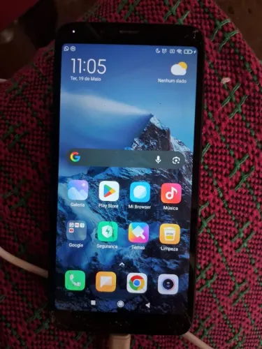 XIAOMI REDMI 7A 32GB - FUNCIONANDO COM AVARIA NA TELA<br>